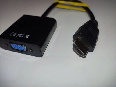 Лот: 21060181. Фото: 1. Переходник HDMI VGA (HDMI to VGA... Шлейфы, кабели, переходники