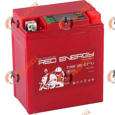Лот: 14326596. Фото: 1. Аккумулятор RED ENERGY DS 1207... Аккумуляторы