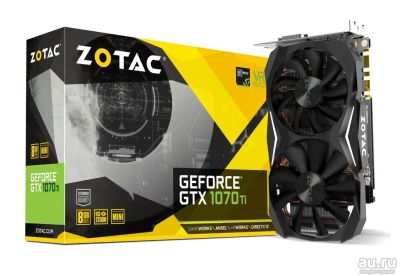 Лот: 11232138. Фото: 1. Видеокарта GeForce GTX1070 Ti... Видеокарты