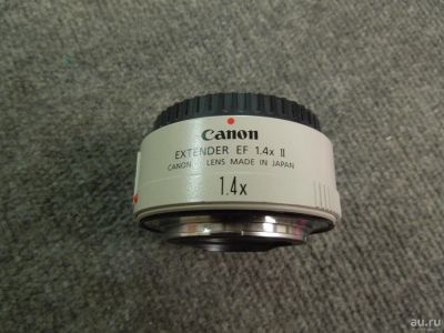 Лот: 9990970. Фото: 1. Телеконвертер canon Extender EF... Кольца переходные и макро