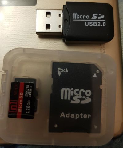 Лот: 14716284. Фото: 1. Micro sd 128 gb. Карты памяти