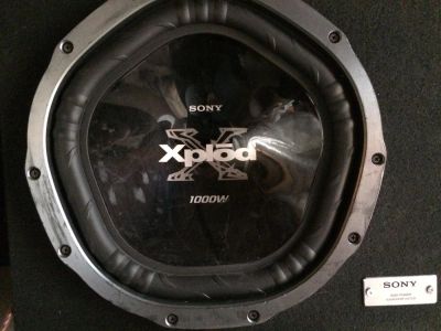 Лот: 7656803. Фото: 1. Сабвуфер Sony. Сабвуферы
