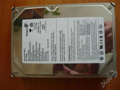 Лот: 241858. Фото: 1. HDD 200Gb IDE Seagate. Жёсткие диски (HDD)