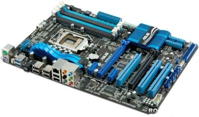 Лот: 9648057. Фото: 1. Материнская плата Asus P8H67 Rev... Материнские платы