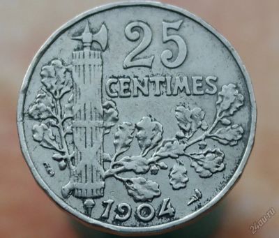 Лот: 5587429. Фото: 1. Страны Запада (235) Франция 1904... Остальные страны