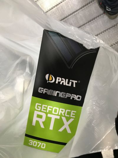Лот: 17637109. Фото: 1. Видеокарта Palit RTX 3070 GP 8Gb. Видеокарты