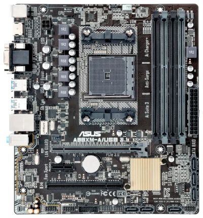 Лот: 19467649. Фото: 1. Комплект ASUS A88XM-A/USB 3.1... Материнские платы