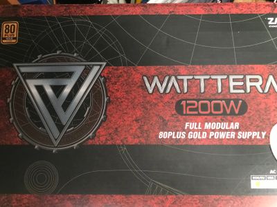 Лот: 20653331. Фото: 1. Блок питания zalman 1200w watttera. Корпуса, блоки питания