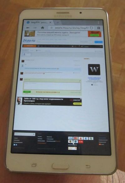 Лот: 5951883. Фото: 1. Планшет Samsung Galaxy Tab 4 7... Планшеты