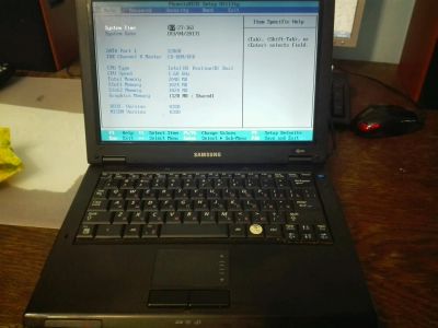 Лот: 9175104. Фото: 1. Ноутбук samsung q45c. 2 ядра... Ноутбуки