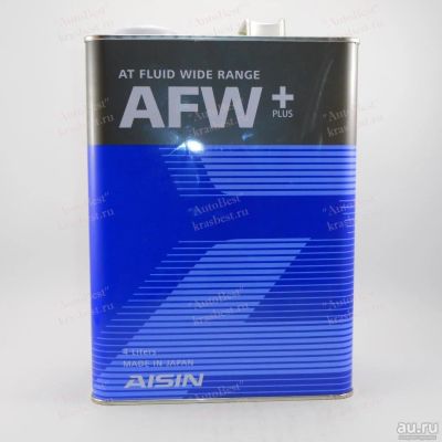 Лот: 10193633. Фото: 1. Жидкость для АКПП AISIN AFW +. Масла, жидкости