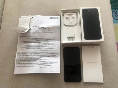 Лот: 13158768. Фото: 1. Iphone 7 plus 256 black. Смартфоны
