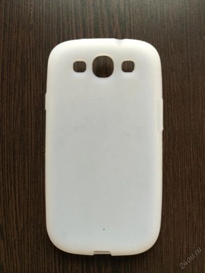 Лот: 5648163. Фото: 1. Чехол для Samsung Galaxy S3 Белый. Брелоки, подвески