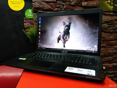 Лот: 13651091. Фото: 1. Ноутбук Asus (17.3, Core i3-6100U... Ноутбуки