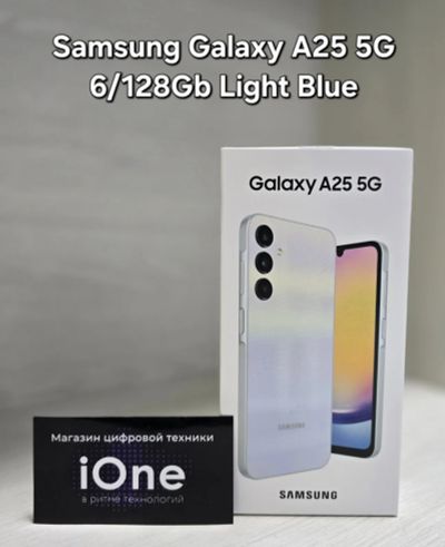 Лот: 22957169. Фото: 1. Samsung Galaxy A25 6/128Gb Blue... Смартфоны