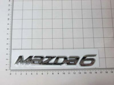 Лот: 10038507. Фото: 1. Эмблема шильдик Mazda 6 на багажник... Детали тюнинга
