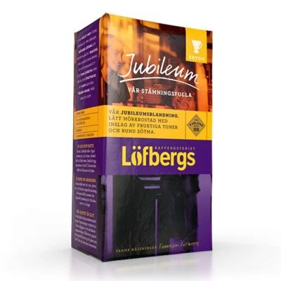 Лот: 6742502. Фото: 1. Кофе молотый Lofbergs Jubileum... Чай, кофе, какао