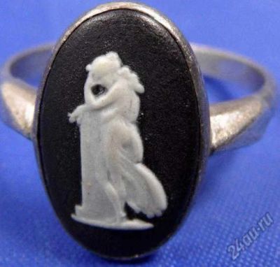 Лот: 5852821. Фото: 1. Кольцо камея Wedgwood Веджвуд... Кольца, перстни