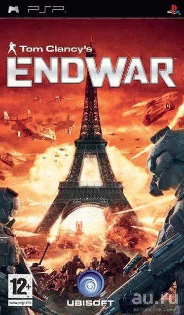 Лот: 14070882. Фото: 1. Tom Clancy's End War [PSP, английская... Игры для консолей