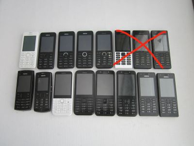 Лот: 21380056. Фото: 1. 13 телефонов Nokia на запчасти... Другое (запчасти, оборудование)