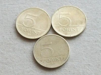 Лот: 19309445. Фото: 1. Монета 5 форинт пять Венгрия 1994... Европа