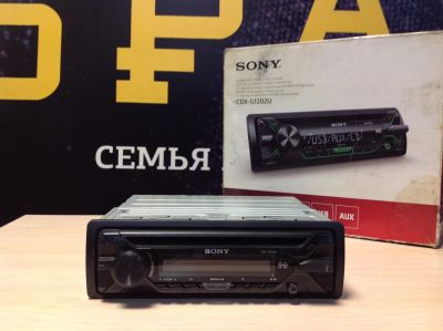 Лот: 14571371. Фото: 1. Автомагнитола Sony CDX-G1202U... Автомагнитолы