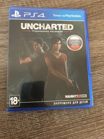Лот: 13639919. Фото: 1. Uncharted Утраченное наследие. Игры для консолей