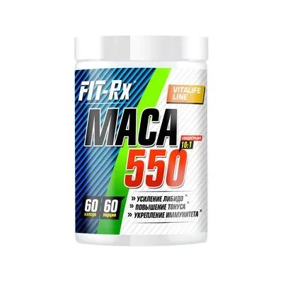 Лот: 15300275. Фото: 1. FIT-rx MACA 550 60 капсул (спортивное... Спортивное питание, витамины