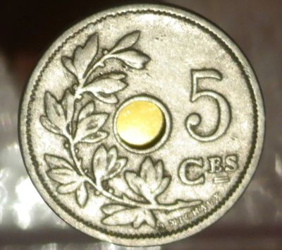 Лот: 6959622. Фото: 1. Страны Запада(2183) Бельгия 1905... Остальные страны