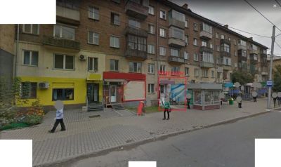 Лот: 10510050. Фото: 1. Сдам магазин первая линия (остановка... Нежилое