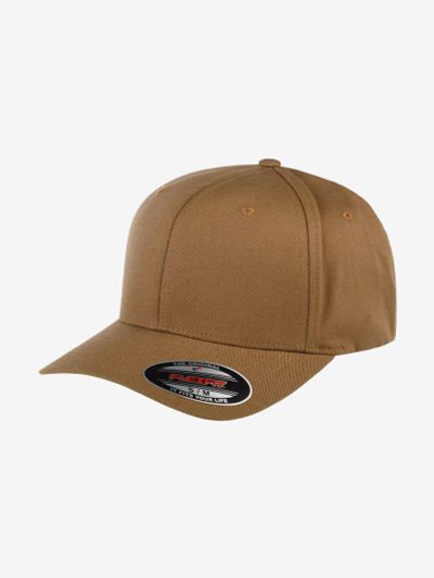 Лот: 22838954. Фото: 1. Бейсболка FLEXFIT 6277 (коричневый... Другое (спортивная одежда)