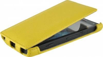 Лот: 4555388. Фото: 1. Чехол Книжка Nokia Lumia 930 Желтый. Чехлы, бамперы