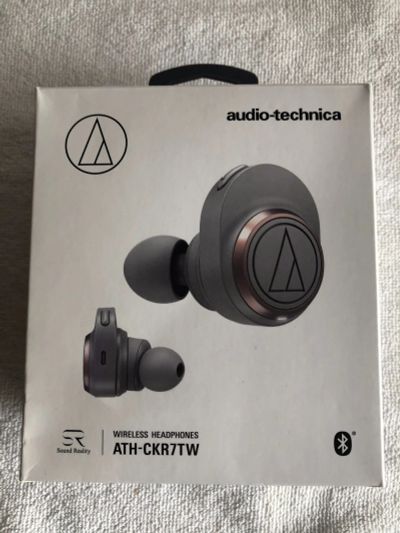 Лот: 16079179. Фото: 1. Беспроводные наушники Audio Technica... Наушники, гарнитуры