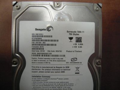 Лот: 7040634. Фото: 1. Жесткий диск HDD 750gb 3.5" для... Жёсткие диски