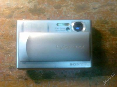Лот: 842735. Фото: 1. SONY DSC-T1 С рубля!. Цифровые компактные