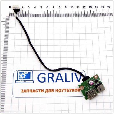 Лот: 10177811. Фото: 1. Плата разъема питания и usb для... Платы расширения, контроллеры, доп. порты
