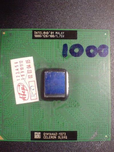 Лот: 105486. Фото: 1. Intel Celeron 1000 (Socket 370... Процессоры