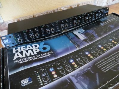 Лот: 16343537. Фото: 1. ART Head AMP 6 Pro. Микшеры, предусилители, микрофонные эффекты