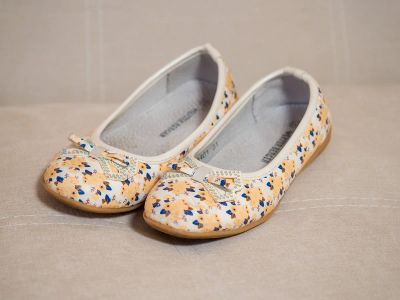 Лот: 11307855. Фото: 1. Балетки желтые 18см. Туфли