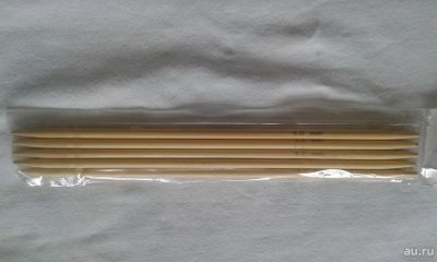 Лот: 10039041. Фото: 1. бамбуковые спицы 20см. Швейный и вязальный инструмент