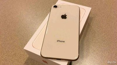 Лот: 13822235. Фото: 1. iPhone 8 64gb gold РСТ на Гарантии. Смартфоны