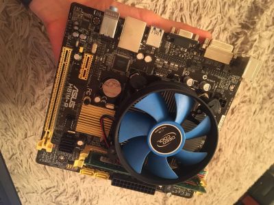 Лот: 17156328. Фото: 1. intel core i3 4170 asus h81-r... Компьютеры в сборе