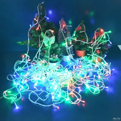 Лот: 24874257. Фото: 1. 🎄 Уценка: Гирлянда ёлочная 13... Гирлянды, шарики, новогодние аксессуары