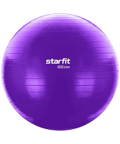 Лот: 22369180. Фото: 1. Фитбол d65см Star Fit GB-108 фиолетовый. Фитнес, аэробика и гимнастика
