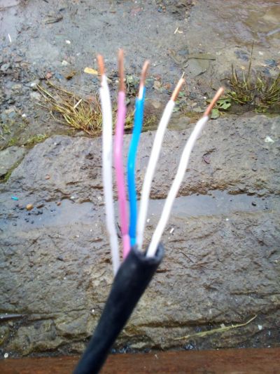 Лот: 10177649. Фото: 1. кабель ВВГ 5 х 1,5 медь. Провода, кабели