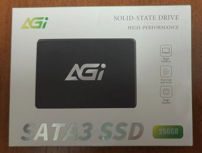 Лот: 19627770. Фото: 1. SSD 256Gb 3D NAND 2.5 SATA AGI. SSD-накопители