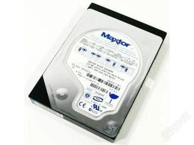 Лот: 1336718. Фото: 1. Ide MAXTOR 20GB slim (тощий). Жёсткие диски (HDD)