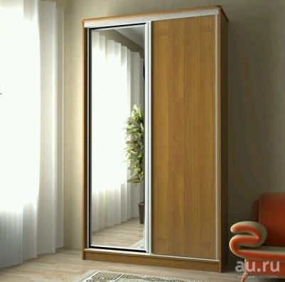 Лот: 13139055. Фото: 1. Шкаф-купе с зеркалом. Шкафы, шкафы-купе