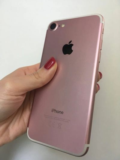 Лот: 16220814. Фото: 1. iPhone 7 Rose gold 32GB Идеал... Смартфоны