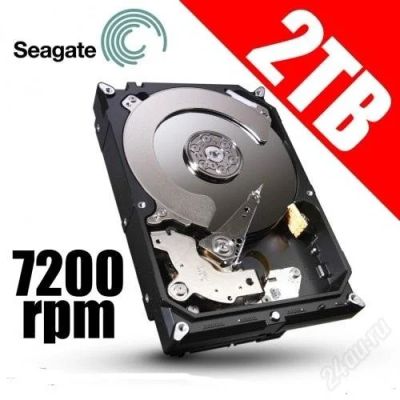 Лот: 2004998. Фото: 1. Жесткий диск SATA-3 2Tb Seagate... Жёсткие диски (HDD)